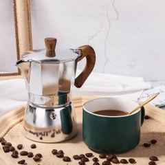 Bình Pha Cà Phê Dã Ngoại MOKA POT Blue