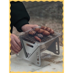Bếp nướng BBQ mini dã ngoại gấp gọn BEP018