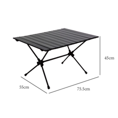 Bàn Cắm Trại Thu Gọn Hợp Kim BA004