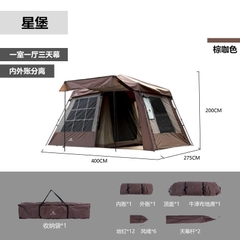 Lều 6 người Mountainhike Glamping Village