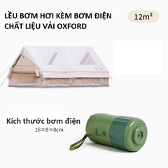 Lều Bơm Hơi, Lều Glamping bơm hơi 6-8 người, Lều bơm hơi tự động chính hãng Mountain