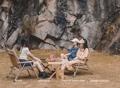 Ghế Sofa đẩu có đệm dã ngoại Moutainhiker, Ghế sofa có nệm cắm trại