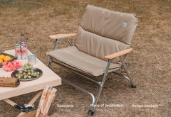 Ghế Sofa đẩu có đệm dã ngoại Moutainhiker, Ghế sofa có nệm cắm trại