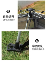 LỀU DÃ NGOẠI TỰ BUNG 6 CỬA