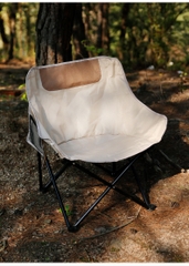Ghế gấp gọn mặt trăng siêu nhẹ, ghế xếp gọn camping, ghế thu gọn dã ngoại