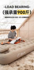 Đệm hơi tự bơm,Mountain,đơn đôi kèm bơm điện,dày 40cm, Nệm bơm hơi sử dụng bơm điện chính hãng Mountain, Nệm dã ngoại