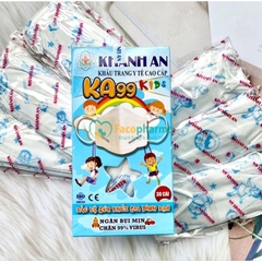 [Hộp 30 cái] Khẩu trang trẻ em 4D Khánh An KA99 Kids