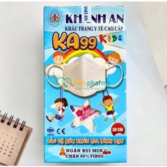[Hộp 30 cái] Khẩu trang trẻ em 4D Khánh An KA99 Kids