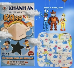 [Hộp 30 cái] Khẩu trang trẻ em 4D Khánh An KA99 Kids