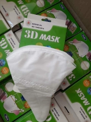 [Hộp 10 cái] Khẩu trang 3D Mask Khánh An quai vải