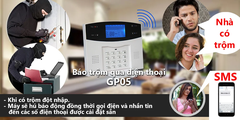 Bộ báo trộm qua GSM GP05