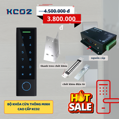 Bộ khóa cửa wifi thông minh KC02