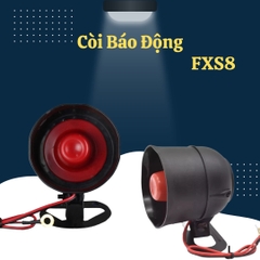 CÒI BÁO ĐỘNG TUỲ CHỌN GHI ÂM ÂMTHANH FXS8