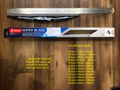 Gạt mưa Hyundai Kona 2017-2022 Denso DCS xương sắt hàng chính hãng 16inch 26inch - Bộ 2 cái