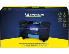 Máy Bơm Lốp Ô tô Xe Máy Michelin 12314 Kỹ thuật số 2 Piston siêu tốc Cao Cấp 12V Đa Năng Tự Ngắt (12314)
