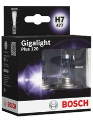 Bóng đèn hiệu năng cao Plus 120 H7 12V 55W Px26D chính hãng Bosch (1987301107) (Cặp 2 cái)
