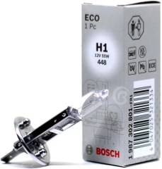 Bóng đèn Halogen ECO H1 12V 55W chính hãng Bosch (1987302801)