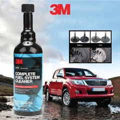 Dung dịch làm sạch kim phun, buồng đốt động cơ xăng 3M Complete Fuel System Cleaner 473ml (08813)