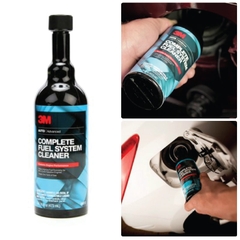 Dung dịch làm sạch kim phun, buồng đốt động cơ xăng 3M Complete Fuel System Cleaner 473ml (08813)