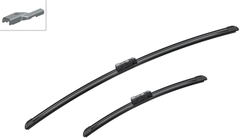 Gạt mưa Ford Fiesta (2010+); Chevrolet Trax chính hãng Bosch AEROTWIN EURO A432S (03397007432) 26inch 15inch xương mềm -