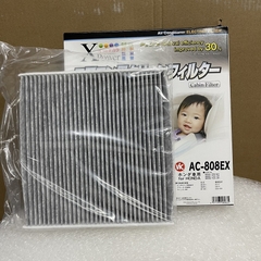 Lọc gió điều hòa than hoạt tính cao cấp, kháng virus, bắt bụi mịn PM2.5 HONDA Civic (2016+); City (2008+); CRV (2017+); HRV (2015+); ACURA CDX (2016+) chính hãng VIC Nhật Bản (AC-808EX)