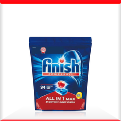 Viên rửa bát Finish All in 1 Max hàng châu âu xuất Nhật 94v
