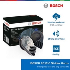 Còi sên Bosch 12V chống nước EC12C (0986AH0220) chính hãng cho nhiều loại xe ô tô