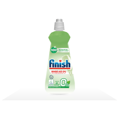 Nước làm bóng bát đĩa Finish 400ml; 800ml; ECO 0% 400ml Mùi Hương Regular; Lemon (Rinse aid)