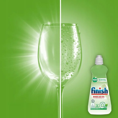 Nước trợ xả làm bóng bát đĩa Finish Eco 0% 400ml