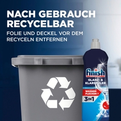 Nước trợ xả làm bóng bát đĩa Finish 400ml