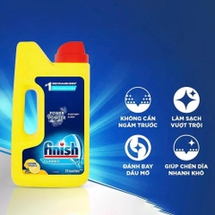 Bột rửa bát Finish can 1kg - hương chanh (lemon)