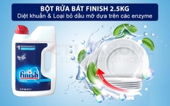 Bột rửa bát Finish can 2,5kg - không hương (Regular)