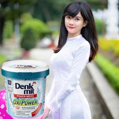 Bột tẩy vết bẩn cho quần áo trắng Denkmit Oxi Power 750gram