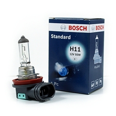 Bóng đèn Halogen H11 12V 55W chính hãng Bosch (0986AL1838; 0986AL1530)