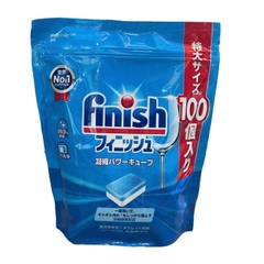 Viên rửa bát Finish Cube; Essential; Power All in 1; Quantum; Ultimate Eco; Ultimate Plus nhập khẩu Châu Âu (Mùi Hương Regular; Lemon) 