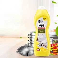 Dung dịch tẩy Đồ Sứ, Inox Denkmit Scheuermilch Frischer Zitrus-Duft chai 750ml - Hương Chanh - Nhập khẩu Đức