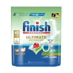 Viên rửa bát Finish Ultimate Eco - Túi 45 viên