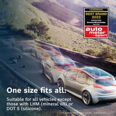 Dầu phanh hiệu suất cao đa dụng ENV6 DOT 5.1, 500ml, 1000ml chính hãng Bosch nhập khẩu Châu Âu