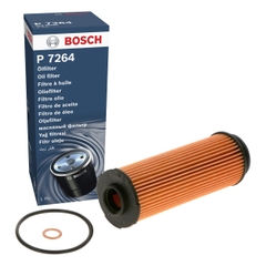 Lọc dầu động cơ BMW 740i, Li G11/G12 3.0/B58B30A (2015-2022); 740i G70 3.0/B58B30P (2023+); 735i G70 3.0/B58B30P (2023+); X5 40iX G05 3.0/B58 (2019+); X6 G06 3.0/B58B30C chính hãng Bosch (F026407264) (lọc giấy)