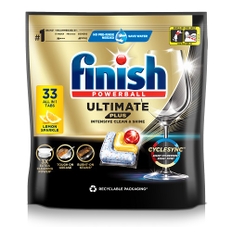 Viên rửa bát Finish Cube; Essential; Power All in 1; Quantum; Ultimate Eco; Ultimate Plus nhập khẩu Châu Âu (Mùi Hương Regular; Lemon) 