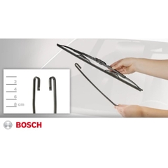 Gạt mưa xe tải 3 chân Isuzu FVM Bosch ADVANTAGE BA xương sắt hàng chính hãng 24inch 24inch 24inch - Bộ 3 cái