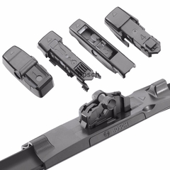 Gạt mưa Range Rover Evoque 2.0 (2011-2014); Volkswagen Tiguan chính hãng Bosch AEROTWIN A430S (3397007430) 24inch & 21inch xương mềm cao cấp - Bộ 2 cái