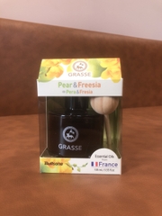 Nước hoa ô tô Bullsone Pháp Grasse Diffuser Pear & Freesia chính hãng sản xuất tại Hàn Quốc 100% tinh dầu thiên nhiên - Mùi Hương Lê và Hoa Lan