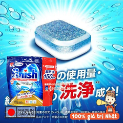Viên rửa bát Finish Cube nội địa Nhật 150v (loại viên nhỏ)