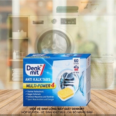Viên vệ sinh lồng máy giặt Denkmit hộp 60 viên