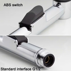 Bộ vòi xịt vệ sinh bằng nhựa ABS mạ Crom