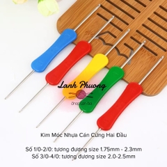 Kim Móc Nhựa Cứng 2 Đầu