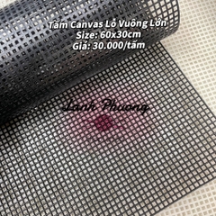 Tấm Canvas Lỗ Vuông Size Lớn 40x60cm