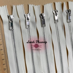 Dây Kéo Zipper Bạc Xịn