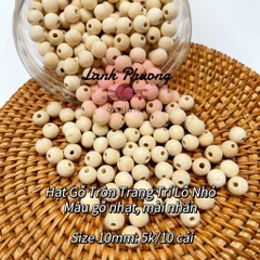 Hạt Gỗ Viên Tròn (1cái)